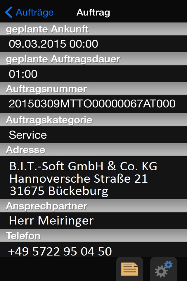 BüroWARE Mobile screenshot 2