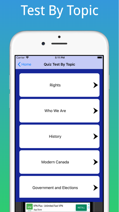 Canadian Citizen Test 2024 screenshot 4