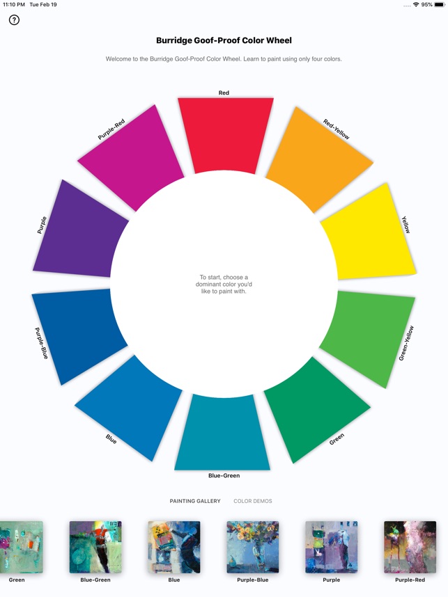 Bob Burridge Color Chart