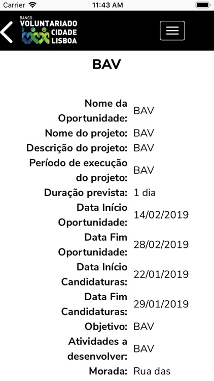 Banco Voluntariado Lisboa