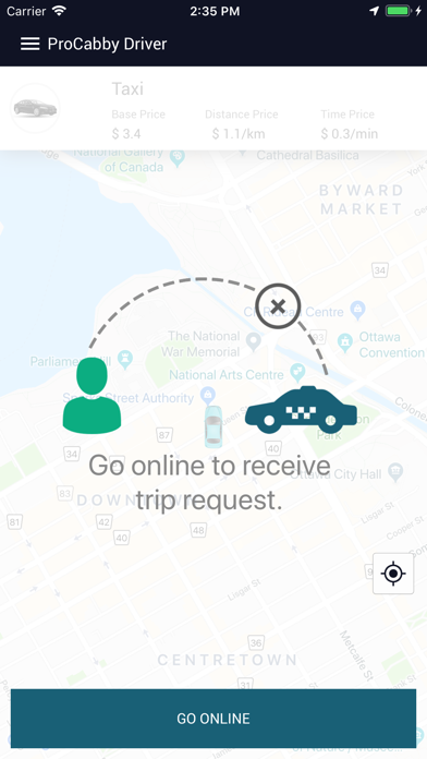 ProCabby Driver screenshot 2