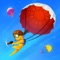 A one-touch flying-parachuting game that sends you hurtling through the air