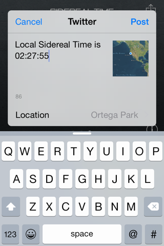 Star Clock – Sidereal Time screenshot 4