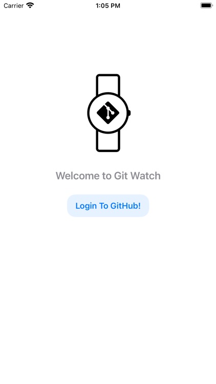 Git Watch - For GitHub