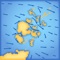 iStreams displays the valid hourly Orkney Islands tidal stream atlas for the current real time, in reference to the time of high water at Dover