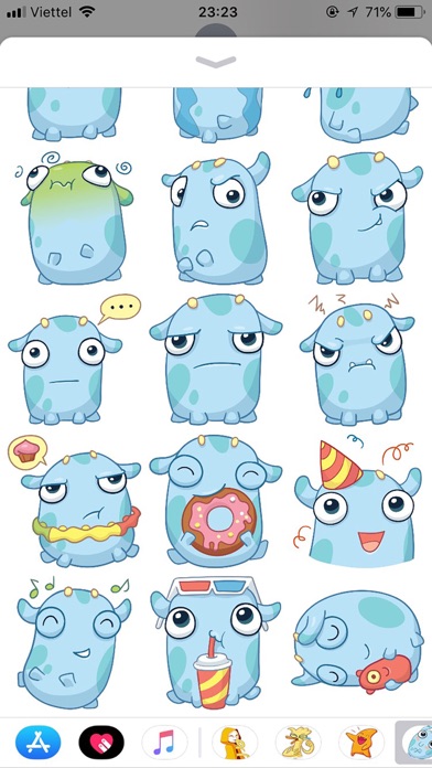 Emoji Cute Pun Funny Stickers screenshot 2