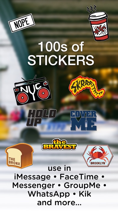 NYCity Stickersのおすすめ画像2
