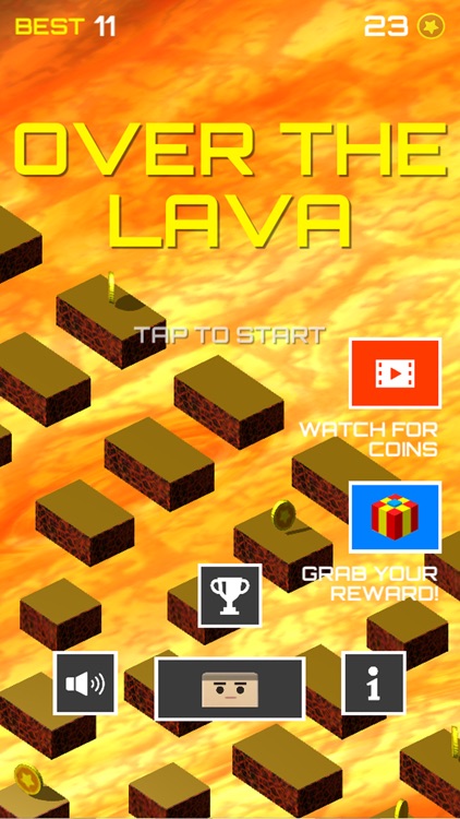 Over the Lava