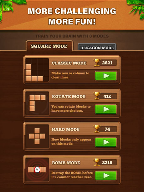 Cheats for Fill Wooden Block: Cube Puzzle