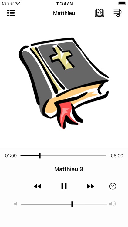 Bible française Livres & Audio