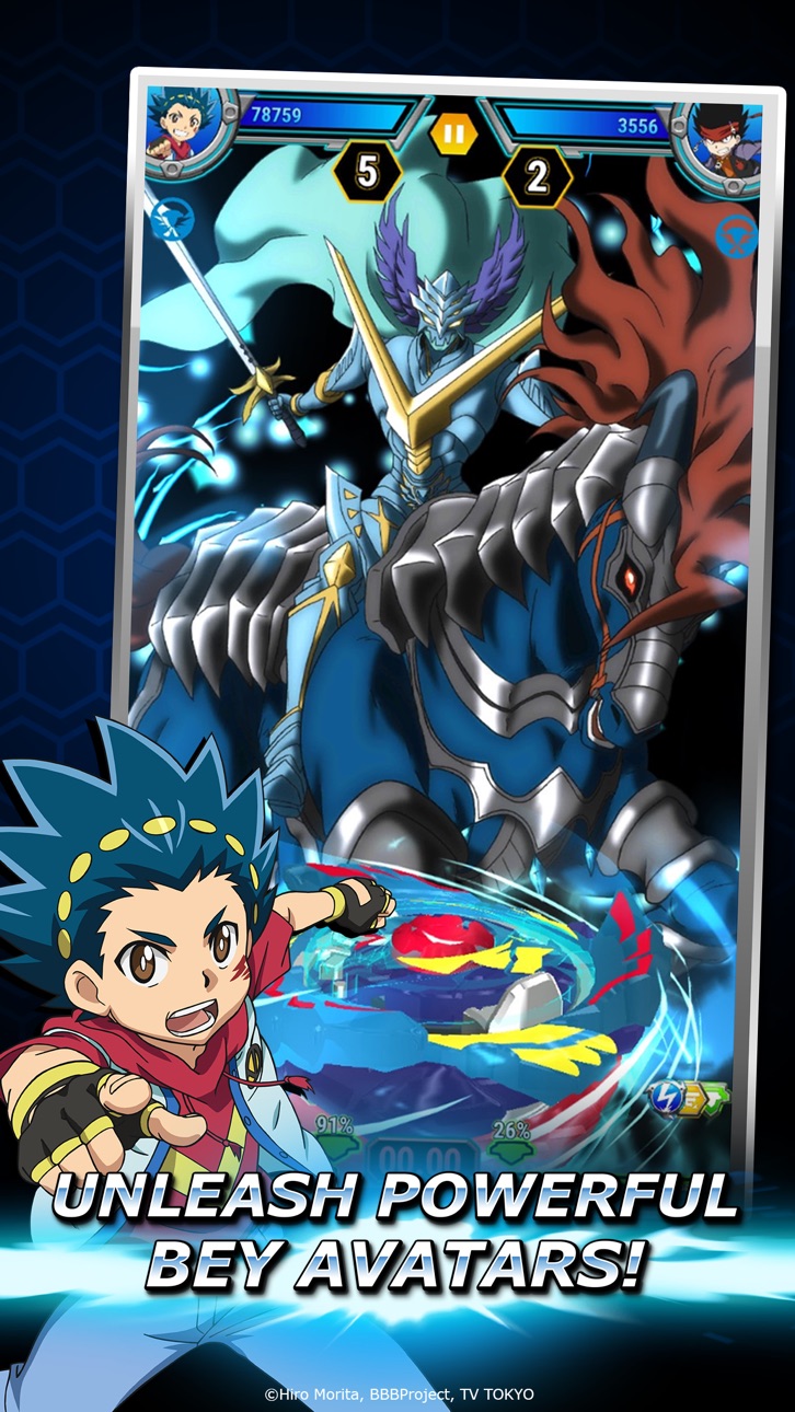 Beyblade Burst Rivals Hack screenshot 1 - iOS game interface
