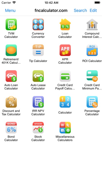 EZ Financial Calculators