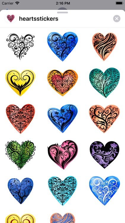 Heart Sticker Collection screenshot-3