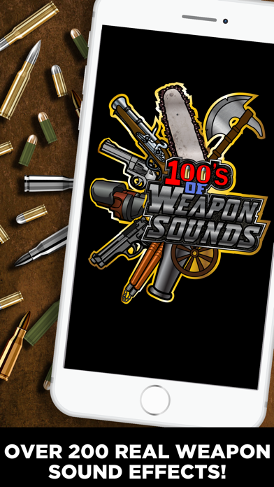 100's of Weapon Sounds Pro: Guns, Chainsaws & Bear Claws, Oh My!! Screenshot 1