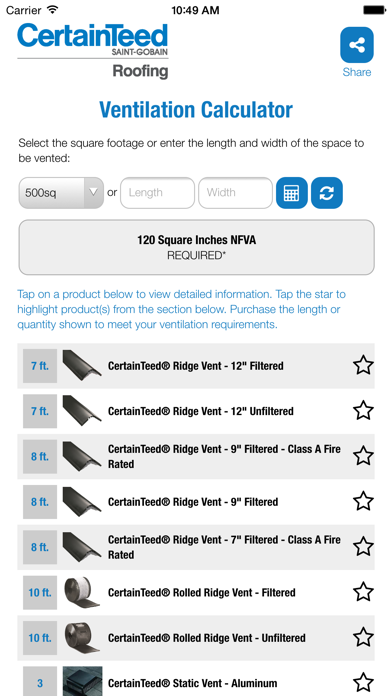 How to cancel & delete Roofing Ventilation Calculator from iphone & ipad 2