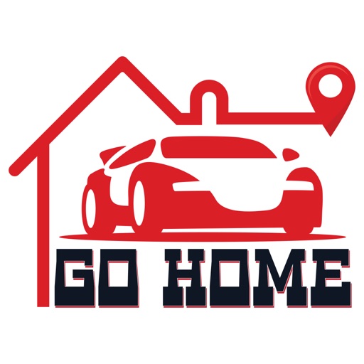 Go Home on the Car icon