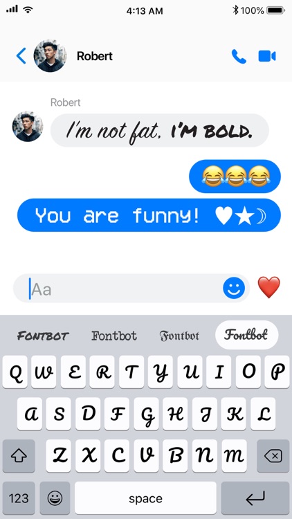 Fontbot: Custom fonts keyboard screenshot-6