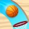 Dig it with your finger to dunk a basketball