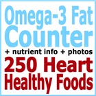 Omega-3 Counter and Tracker for Healthy Food Diets