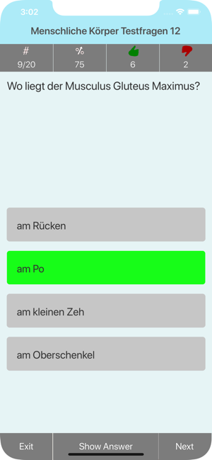 Menschliche Körper Testfragen(圖3)-速報App