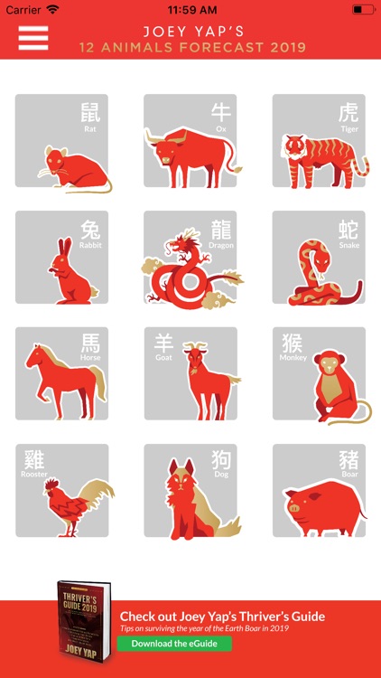 Joey Yap's 12 Animal Signs