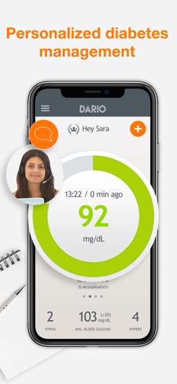 Dario Health app screenshot