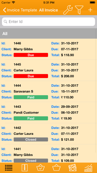 How to cancel & delete Invoice Template from iphone & ipad 2