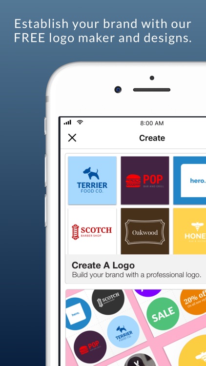 Business Card Maker & Logo App