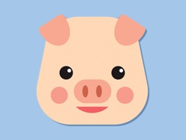 Pig emoji - Swine stickers