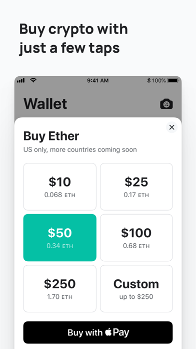 MEW crypto wallet: DeFi Web3 screenshot 2