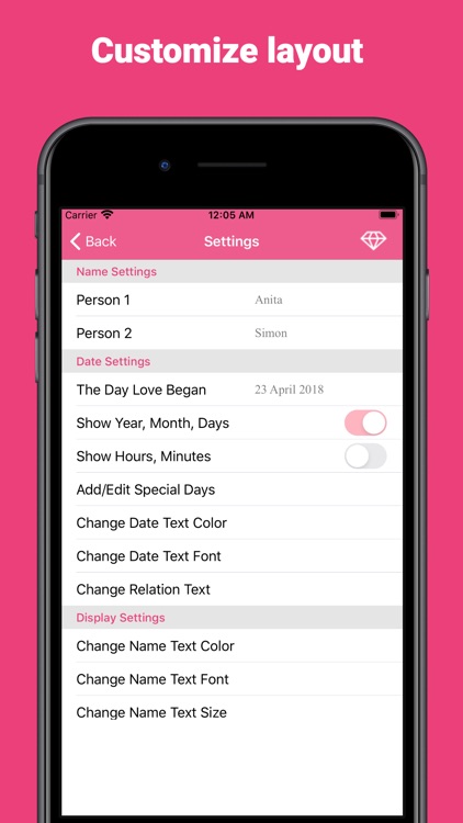 Love Days Counter For Couples