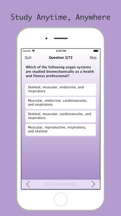 ACSM CPT Prep screenshot 2