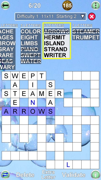 Arrow Crossword & Other Games screenshot-8