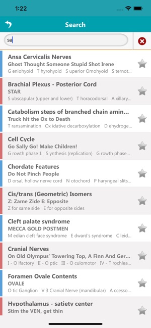 Dental / DAT / NBDE Mnemonics(圖5)-速報App