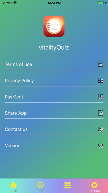 vitalityQuiz screenshot-3