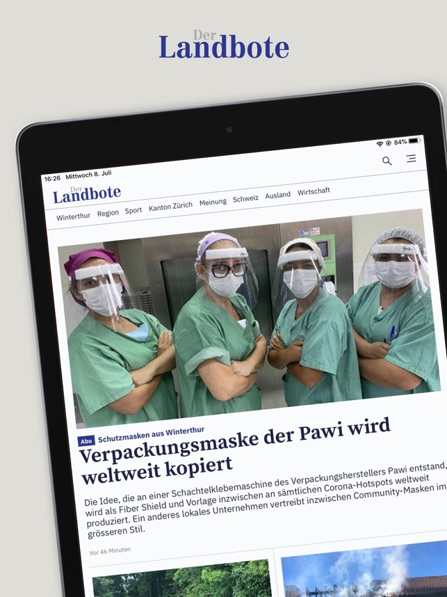 Der Landbote - iPad(圖1)-速報App