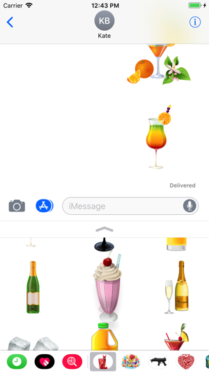 Cocktail Party Stickers Pro(圖2)-速報App