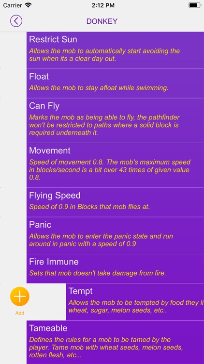 Assemble Mob Behaviors For PE