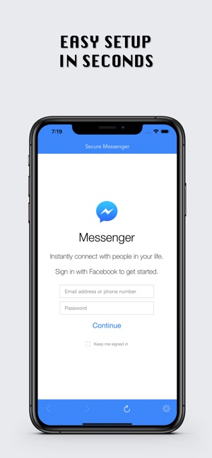 Secure Messenger for Facebook(圖4)-速報App