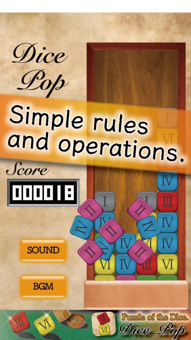 Dice Pop - Puzzle of the Dice. screenshot 4