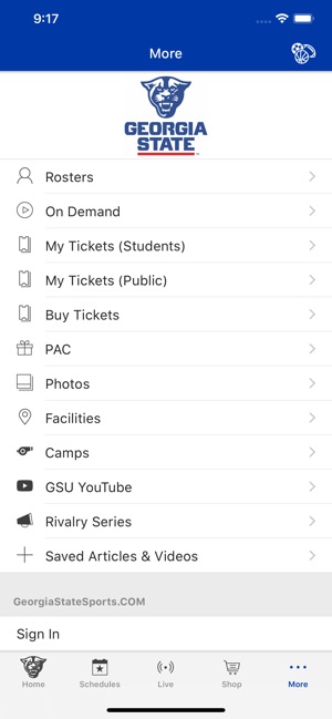 Georgia State Athletics(圖6)-速報App