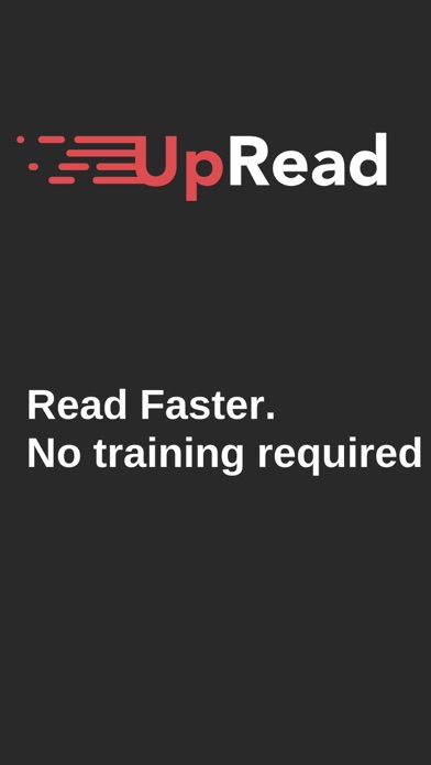 Speed Reading - UpRead screenshot 2