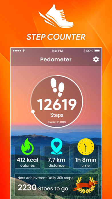 Pacer Pedometer - Step Trackerのおすすめ画像1