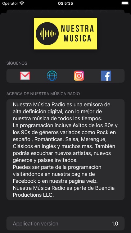 Nuestra Musica Radio