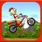 Moto Chicken good Free brings motorcycle racing directly to your phone