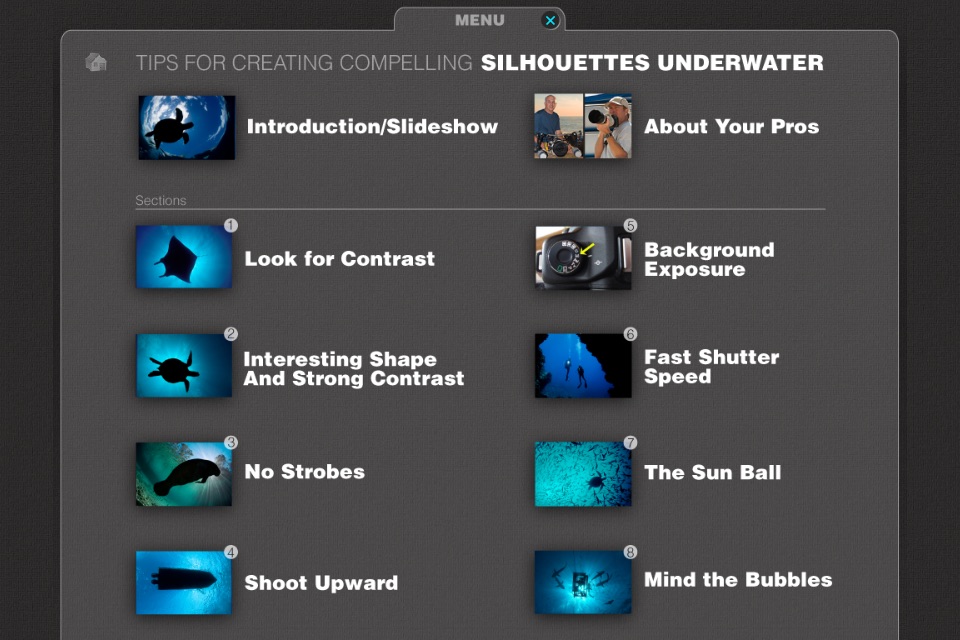 Silhouettes Underwater screenshot 2