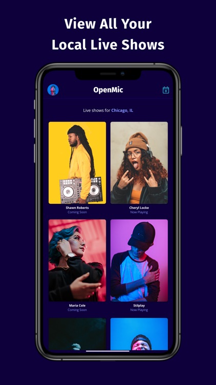 OpenMic: Live Music Streaming