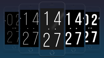 ClockPhone - big digital clock screenshot 2