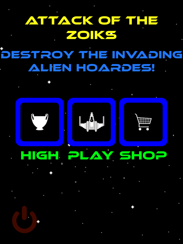 Attack Of The Zoiks, game for IOS