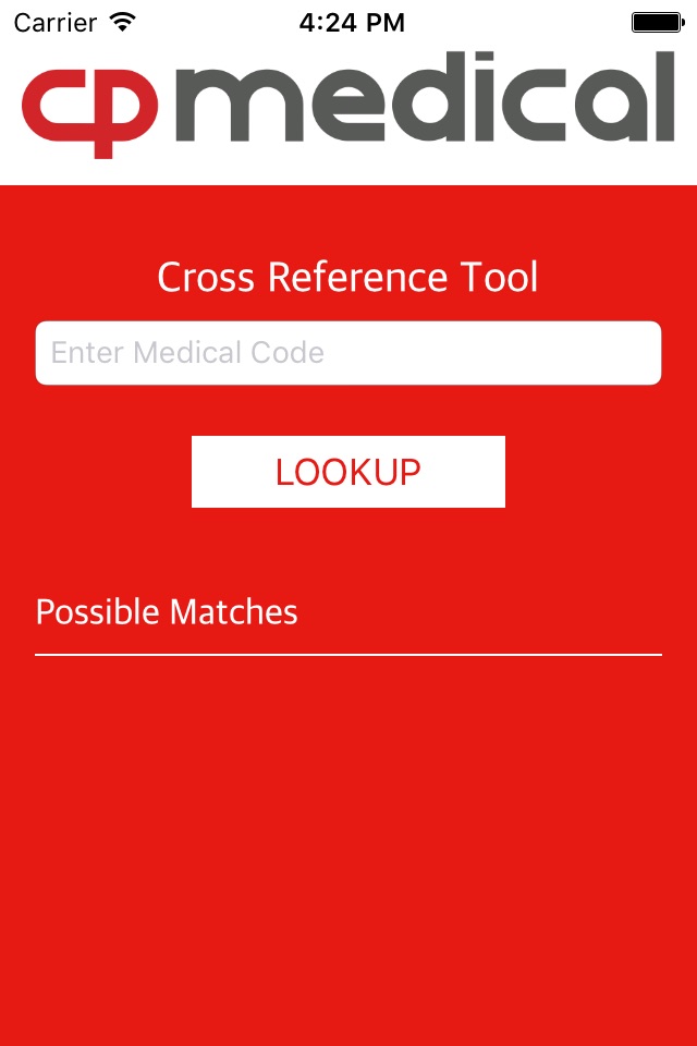 CP Medical Suture Cross Ref screenshot 2